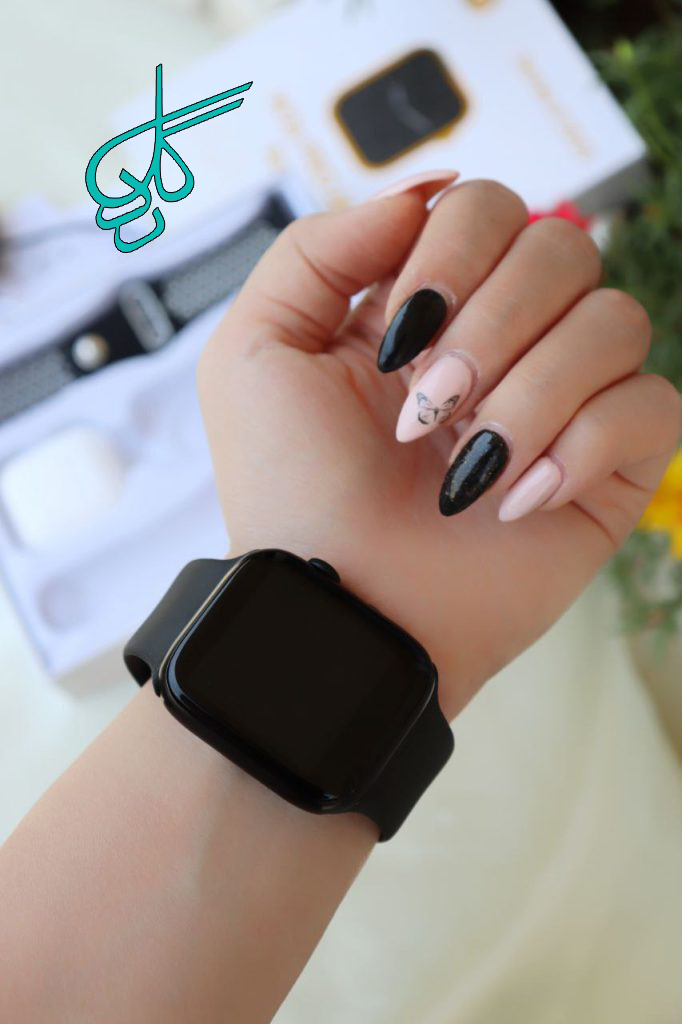 خرید ساعت هوشمند w26 pro max قدم شمار و ضربان قلب دارای ایرپاد طرح اپل همراه با یک بند اضافه کد 1918857 - ردگل