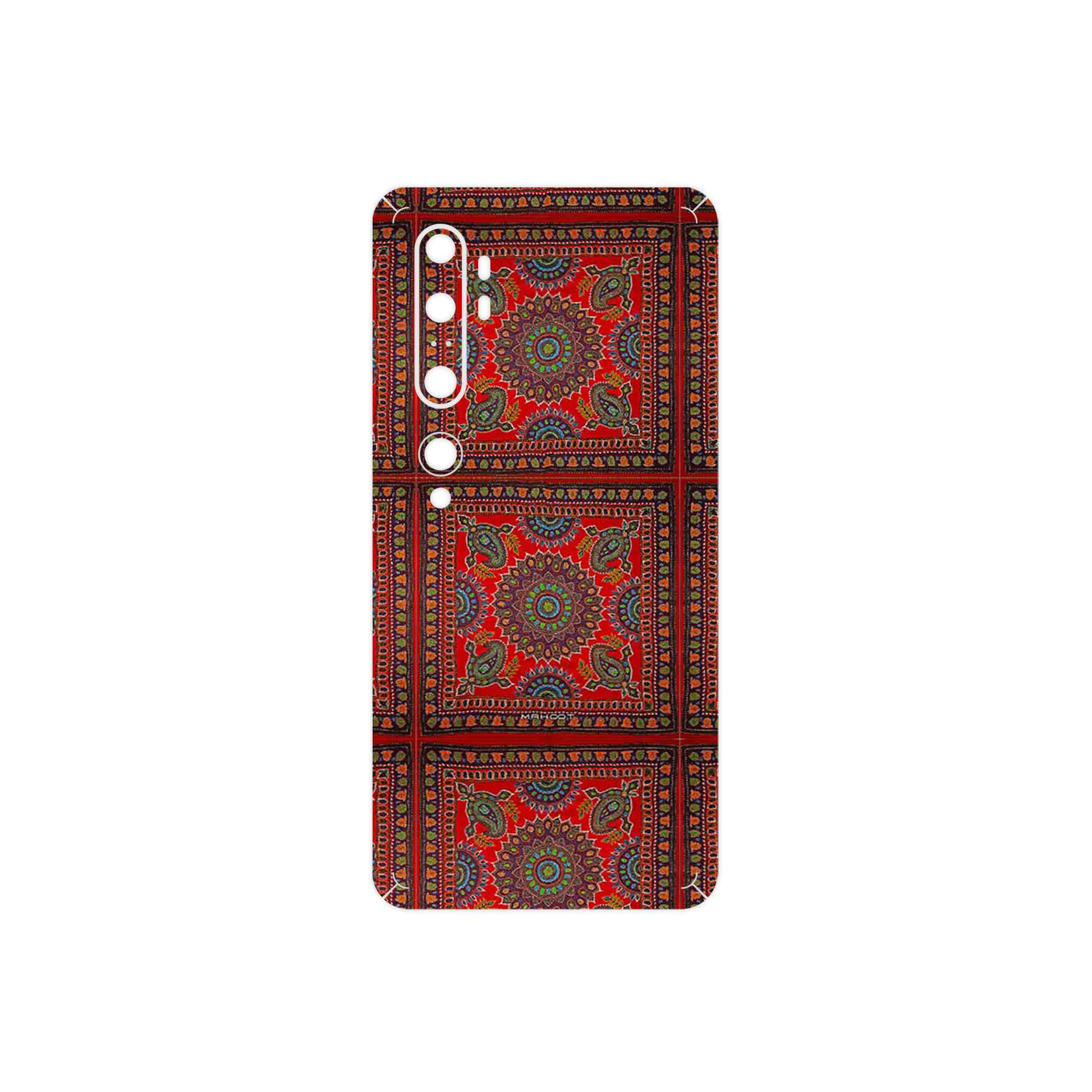 برچسب پوششی ماهوت مدل Embroidered Rug مناسب برای گوشی موبایل شیائومی Mi Note 10