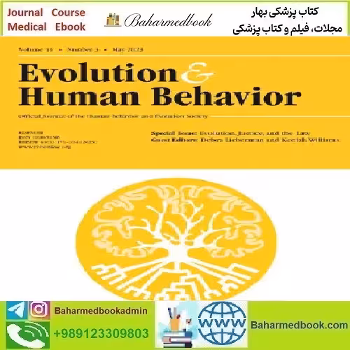 Evolution and Human Behavior Volume 43 Issue 1 to 6 2022 TR