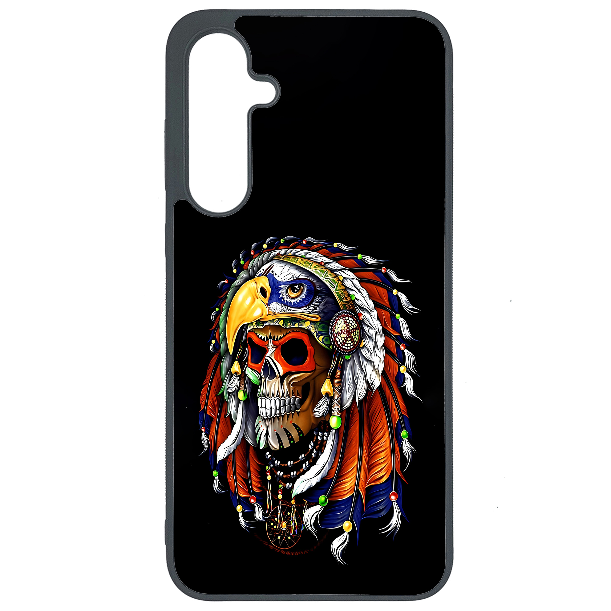 کاور طرح سرخ پوست کد G-034 مناسب برای گوشی موبایل سامسونگ Galaxy A35 | دیجی قاب دونی