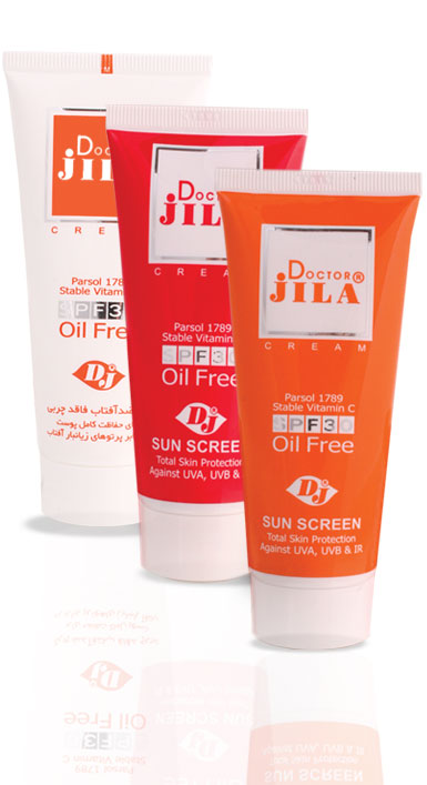 کرم ضد آفتاب رنگی SPF30 فاقد چربی 65 گرمی دکتر ژیلا
