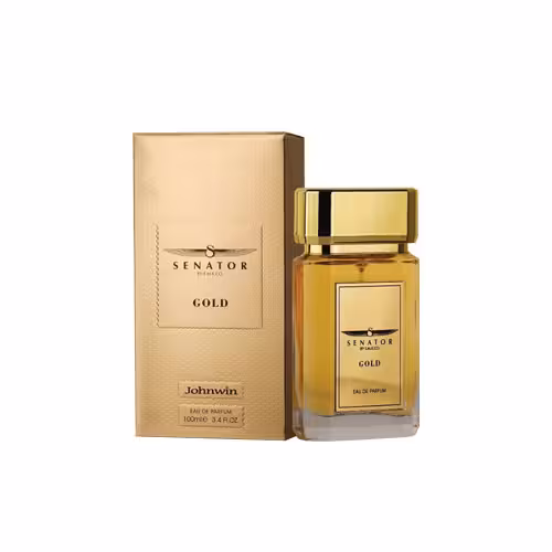 عطر ادکلن مردانه جانوین سناتور طلایی (Johnwin Senator Gold) حجم 100 میل