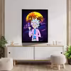 تابلو مدل Rick &amp; Morty کد F-1057
