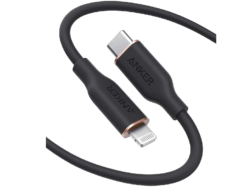 کابل تبدیل USB-C به Lightning انکر مدل A8663 به طول 1.8 متر