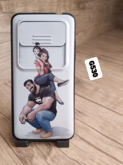 کاور طرح دار محافظ لنز دار مناسب برای گوشی موبایل سامسونگ Galaxy G532 (گرند پرایم)
