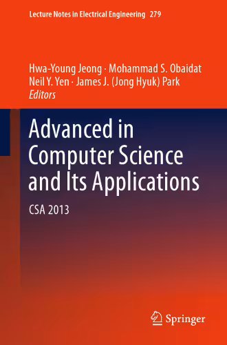 خرید و دانلود نسخه کامل کتاب Advances in Computer Science and its Applications: CSA 2013