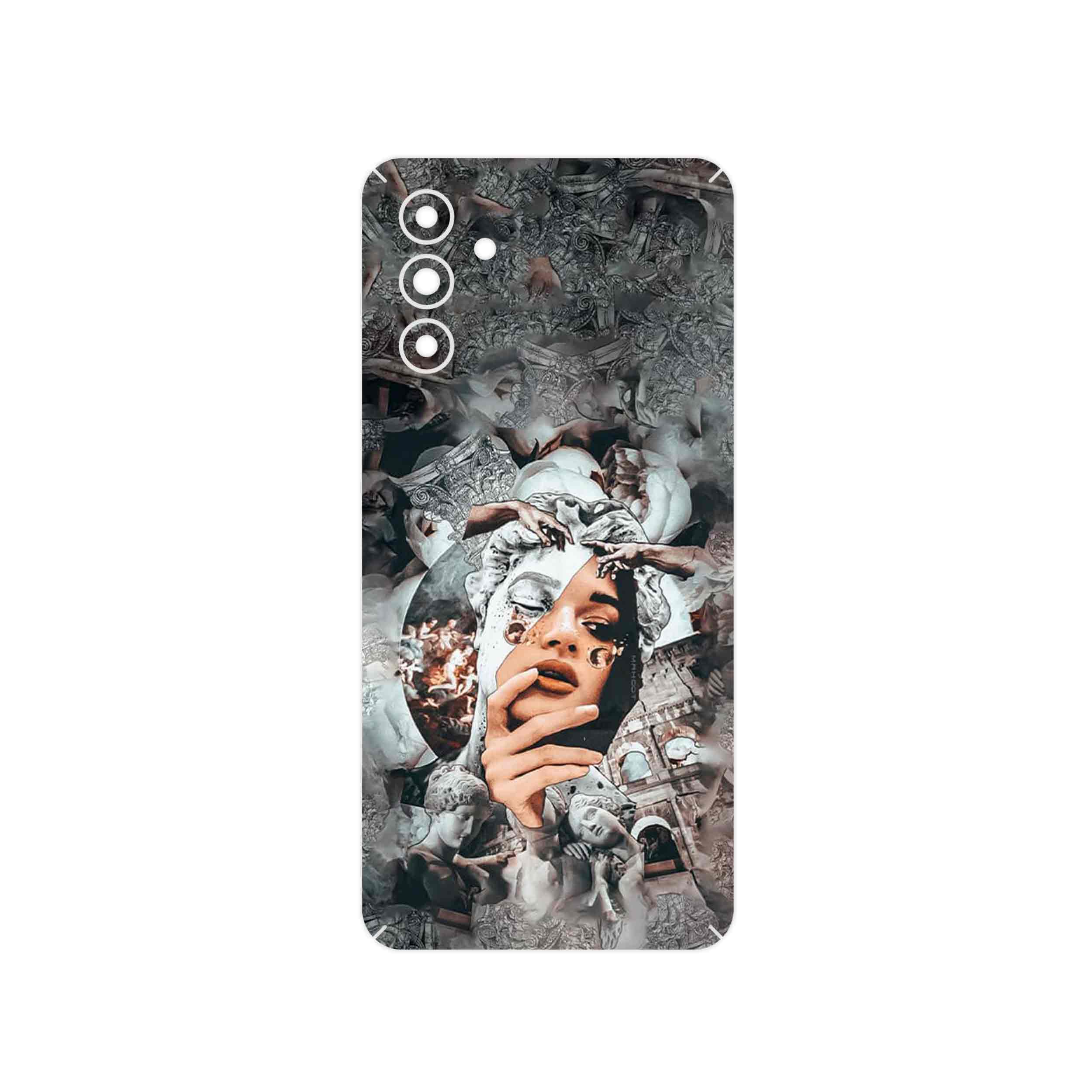 برچسب پوششی ماهوت مدل Collage of MichelAnge مناسب برای گوشی موبایل سامسونگ Galaxy A04s