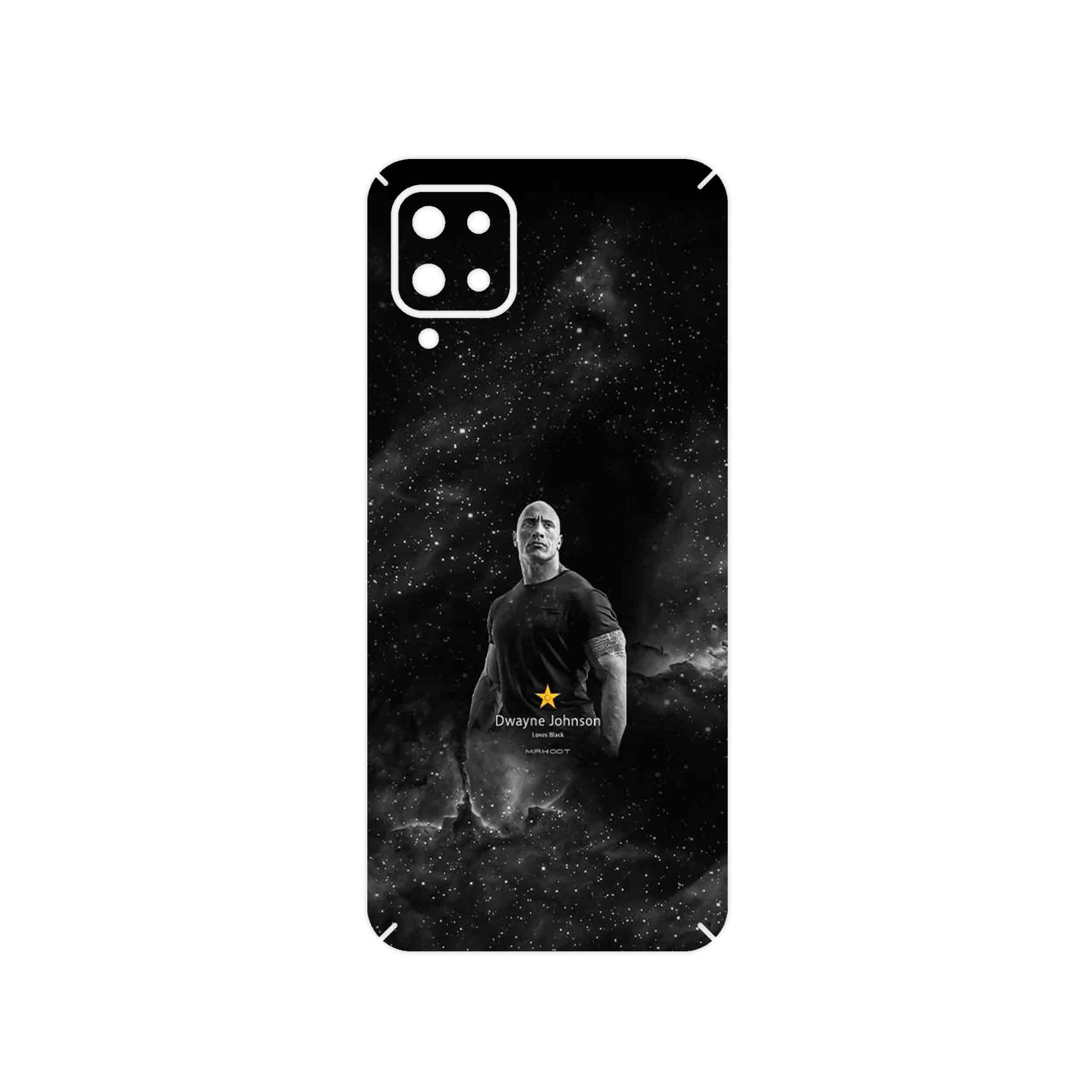 برچسب پوششی ماهوت مدل Dwayne Johnson مناسب برای گوشی موبایل سامسونگ Galaxy A12 Nacho