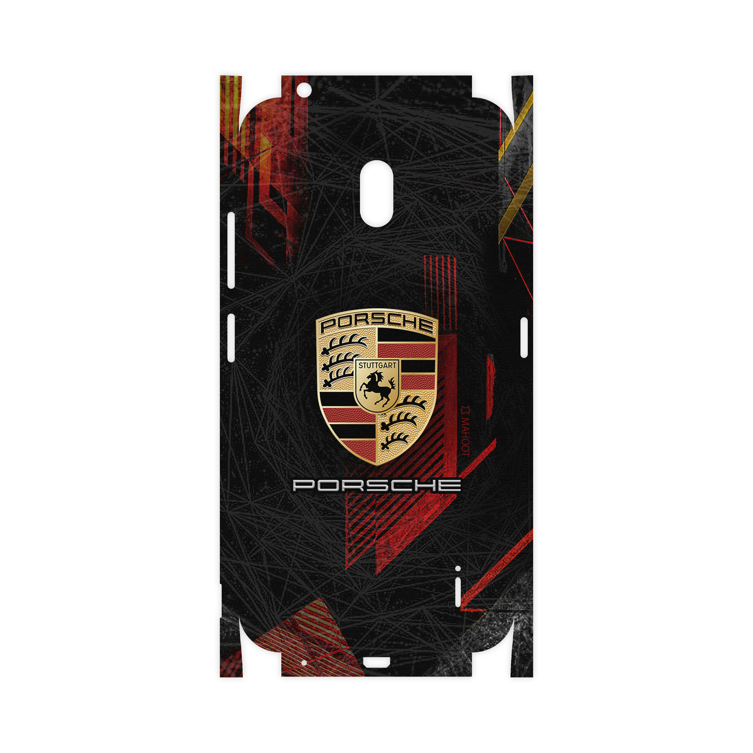 برچسب پوششی ماهوت مدل Porsche-FullSkin مناسب برای گوشی موبایل نوکیا 2.2