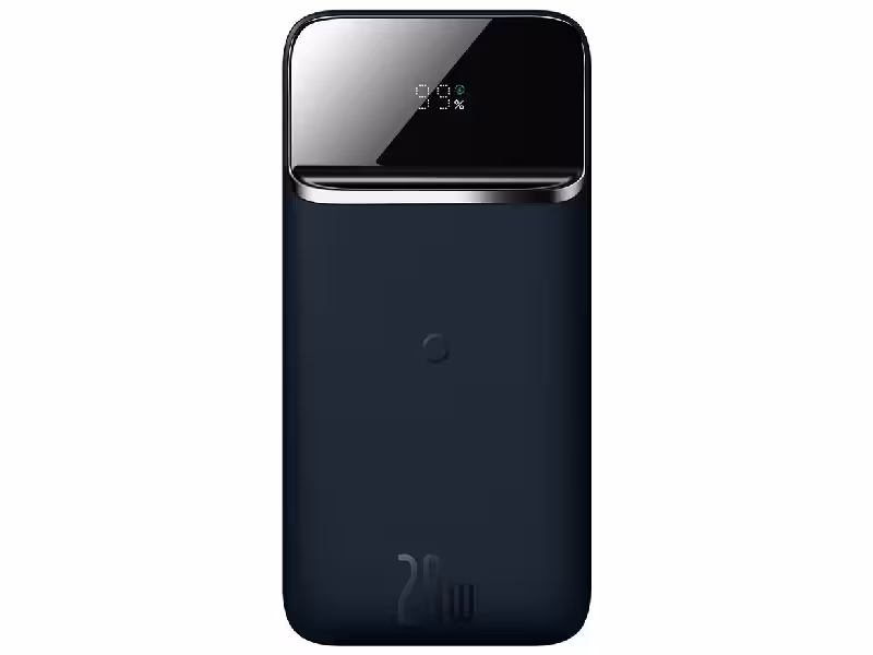 پاور بانک وایرلس 10000 میلی آمپر مگنتی بیسوس مدل Magnetic Wireless Quick Charge PPCXW10 PPMT-03