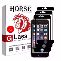 محافظ صفحه نمایش سرامیکی هورس مدل CRM مناسب برای گوشی موبایل اپل iPhone 6 / 6s بسته سه عددی