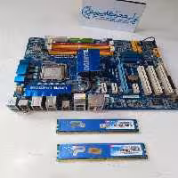 باندل DDR3 مدل GIGA EP45 و Q9400 و 8 گیگ رم