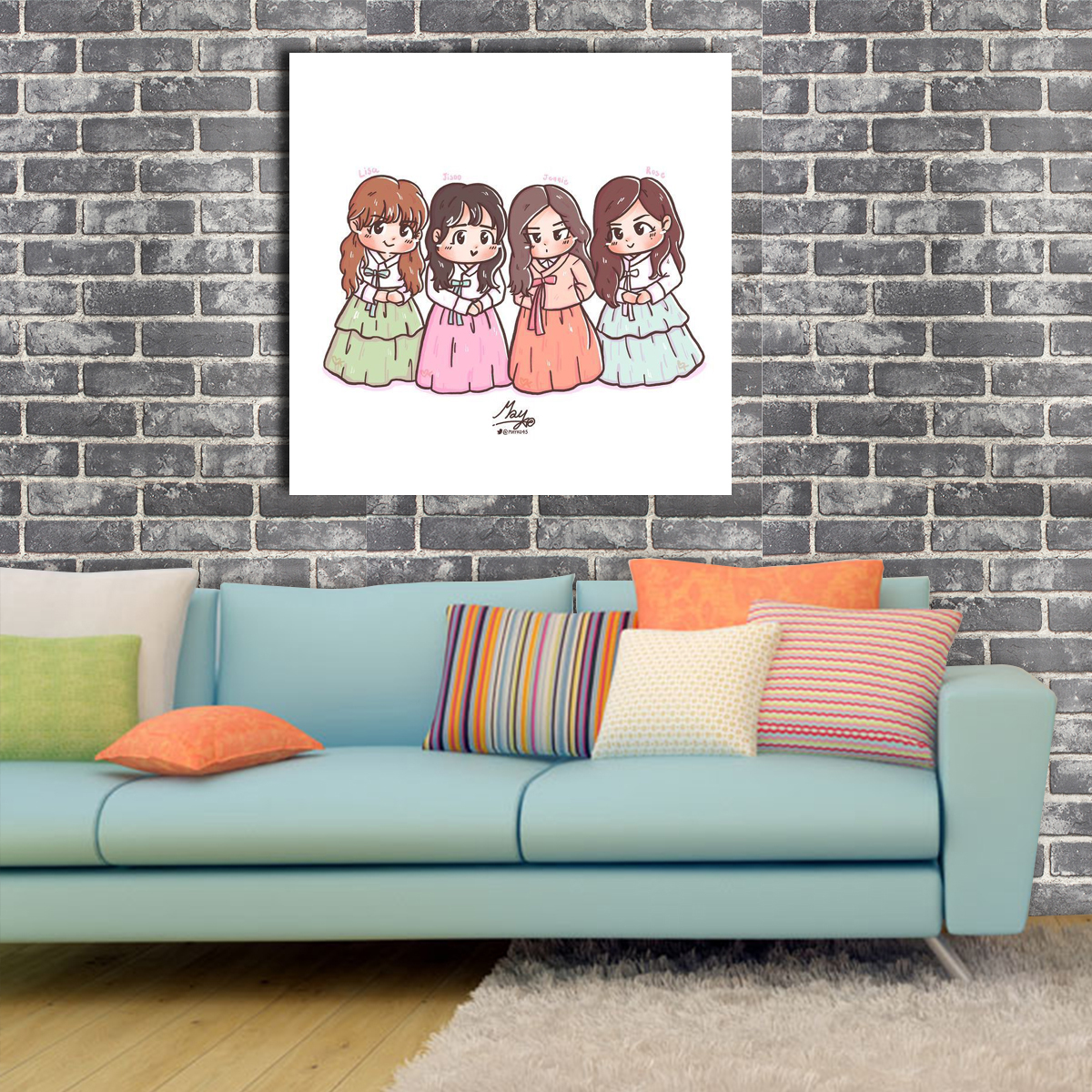 تابلوشاسی طرح بلک پینک کد 58