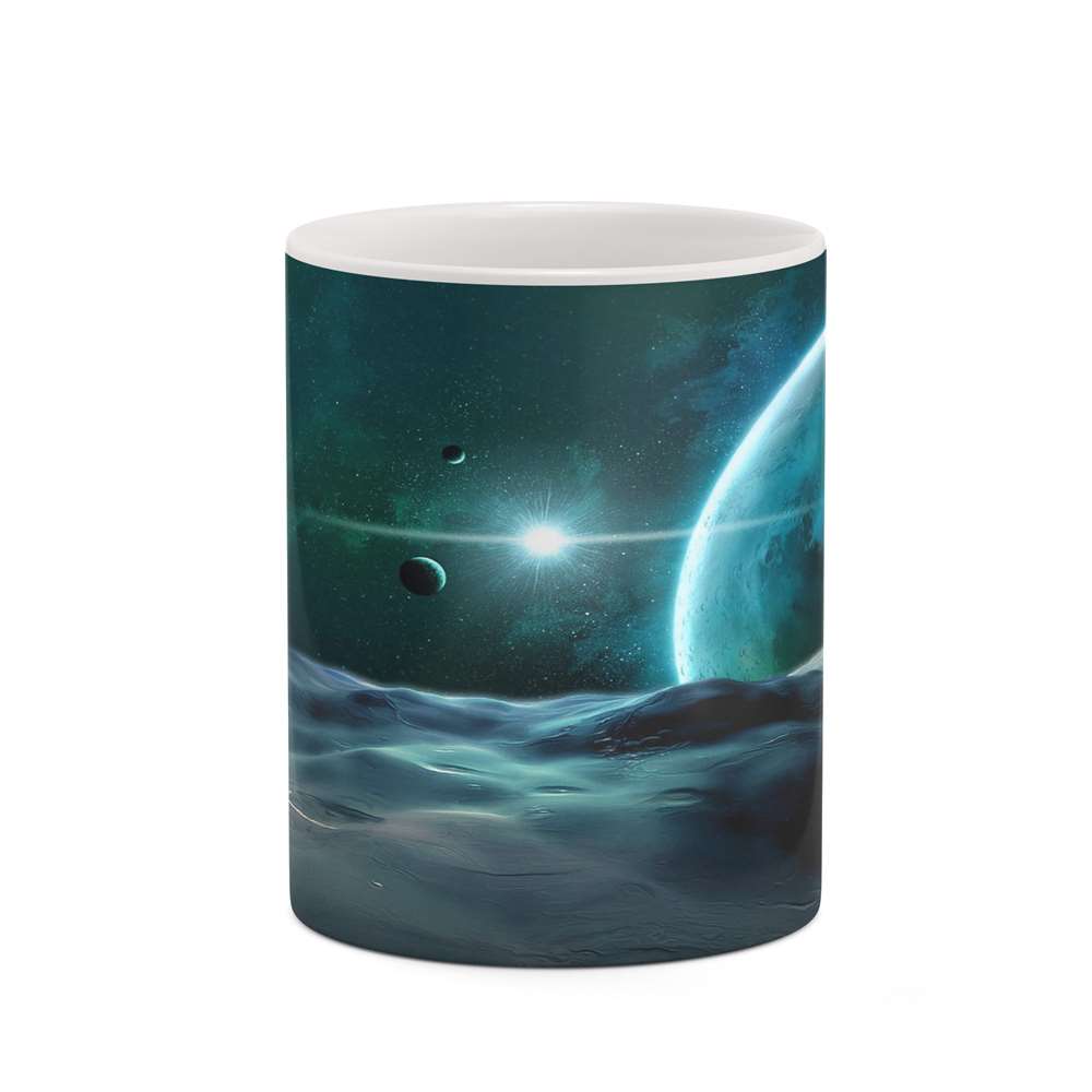 ماگ کاکتی طرح فضا و کهکشان مدل mgh19997