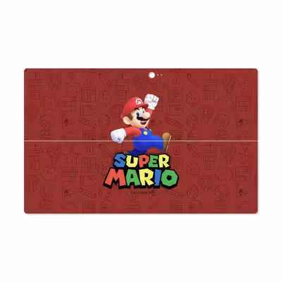 برچسب پوششی ماهوت مدل Super-Mario-Game مناسب برای تبلت مایکروسافت Surface 2 RT 2013