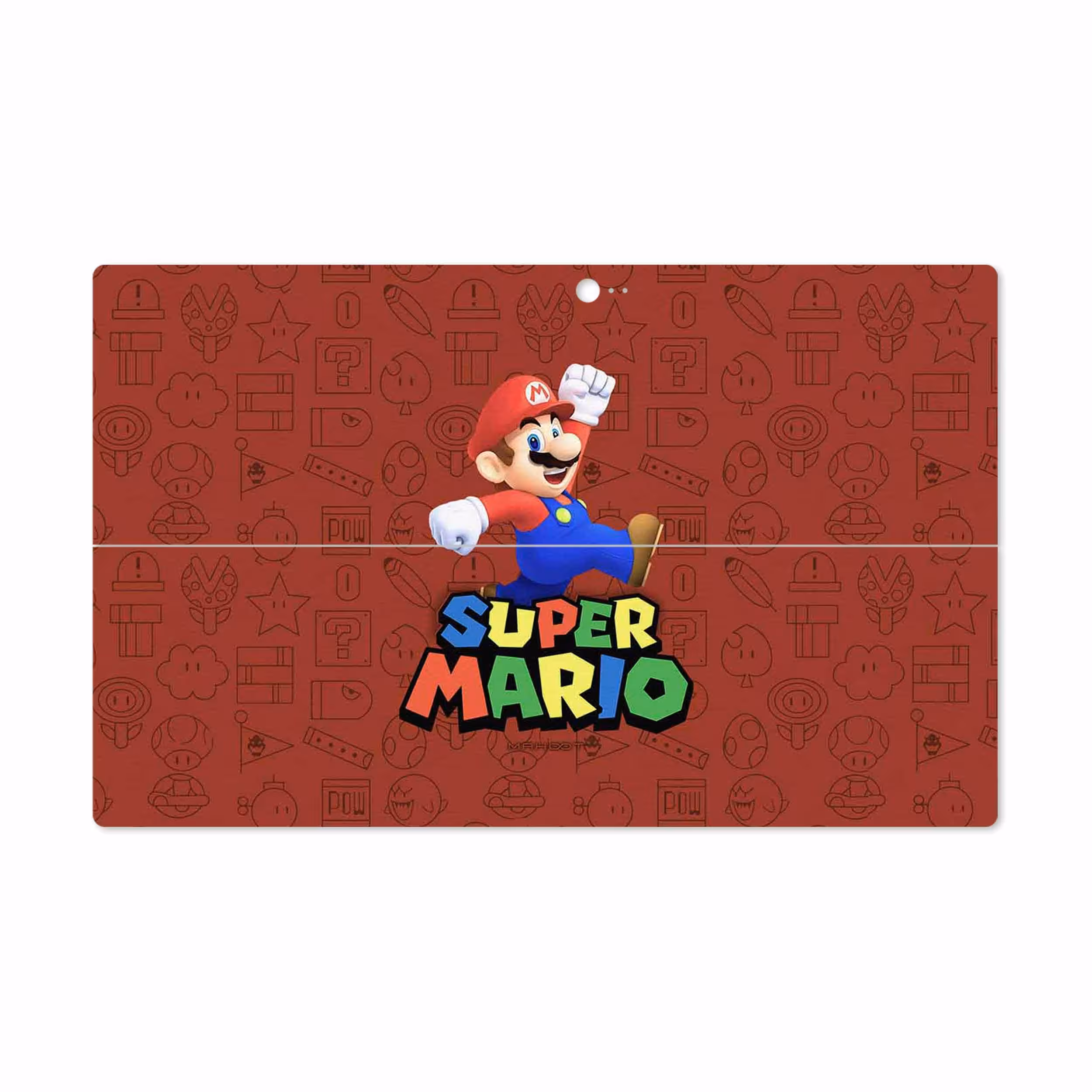 برچسب پوششی ماهوت مدل Super-Mario-Game مناسب برای تبلت مایکروسافت Surface 2 RT 2013