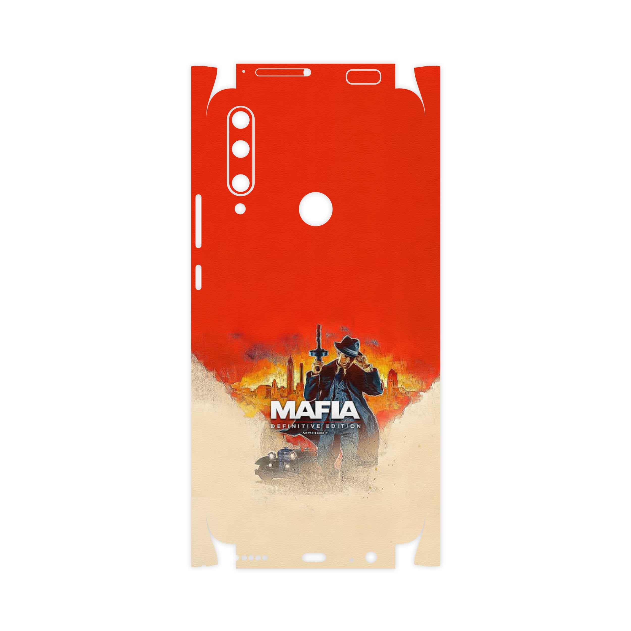 برچسب پوششی ماهوت مدل MAFIA Game Series-FullSkin مناسب برای گوشی موبایل آنر 9X