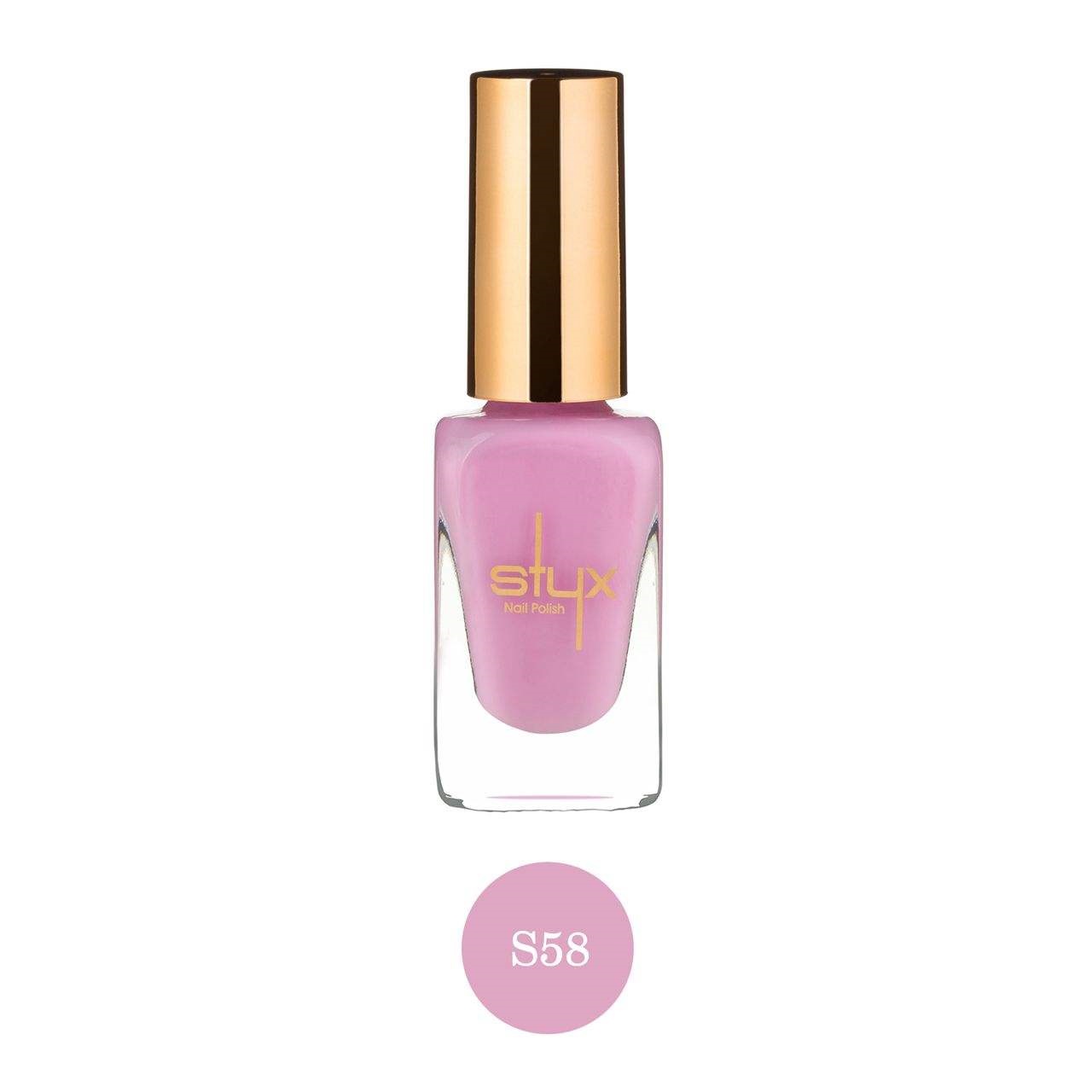 لاک ناخن استایکس شماره S58