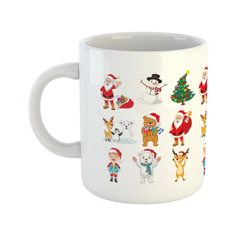 ماگ طرح کریسمس مدل  C2