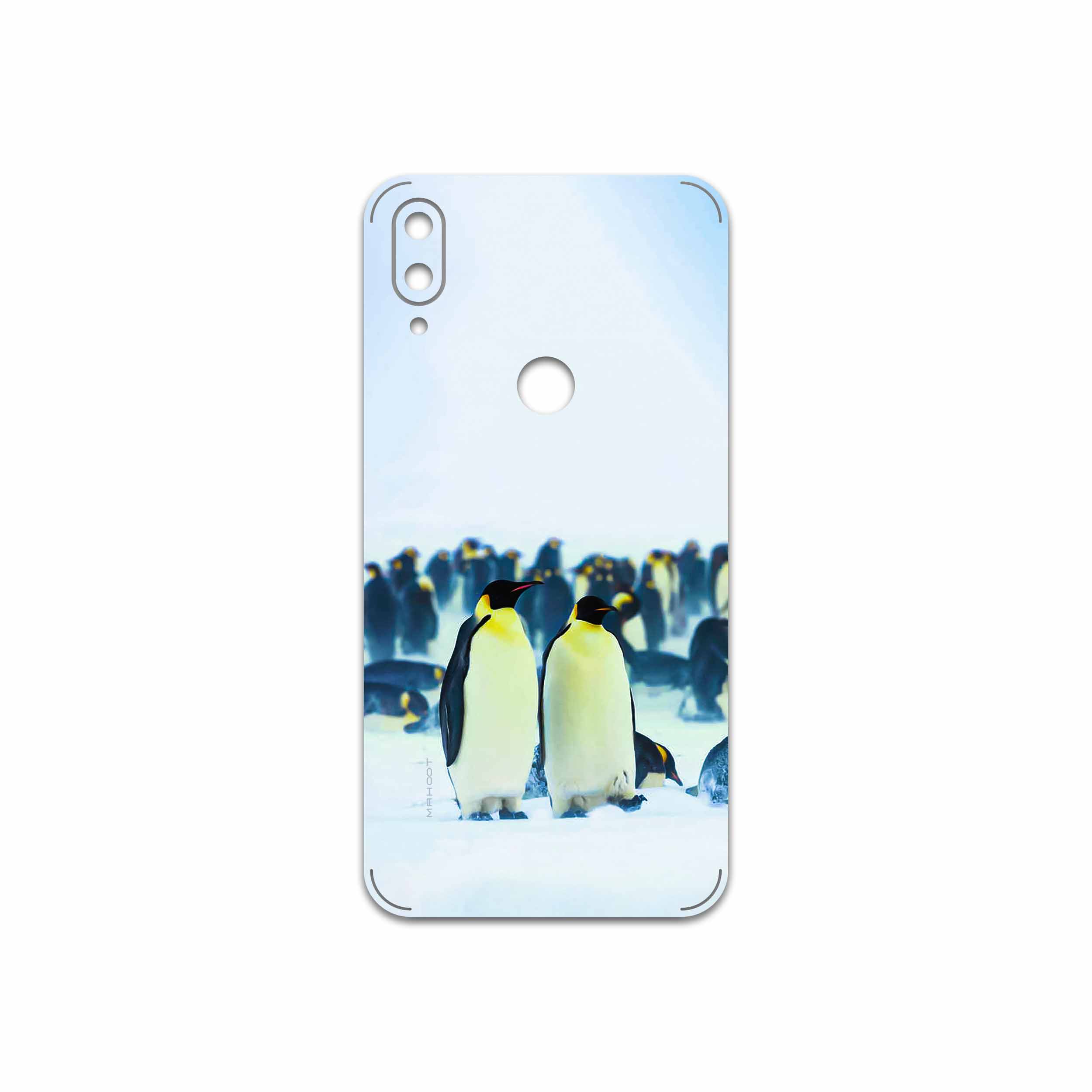 برچسب پوششی ماهوت مدل Penguin مناسب برای گوشی موبایل شیائومی Mi Play