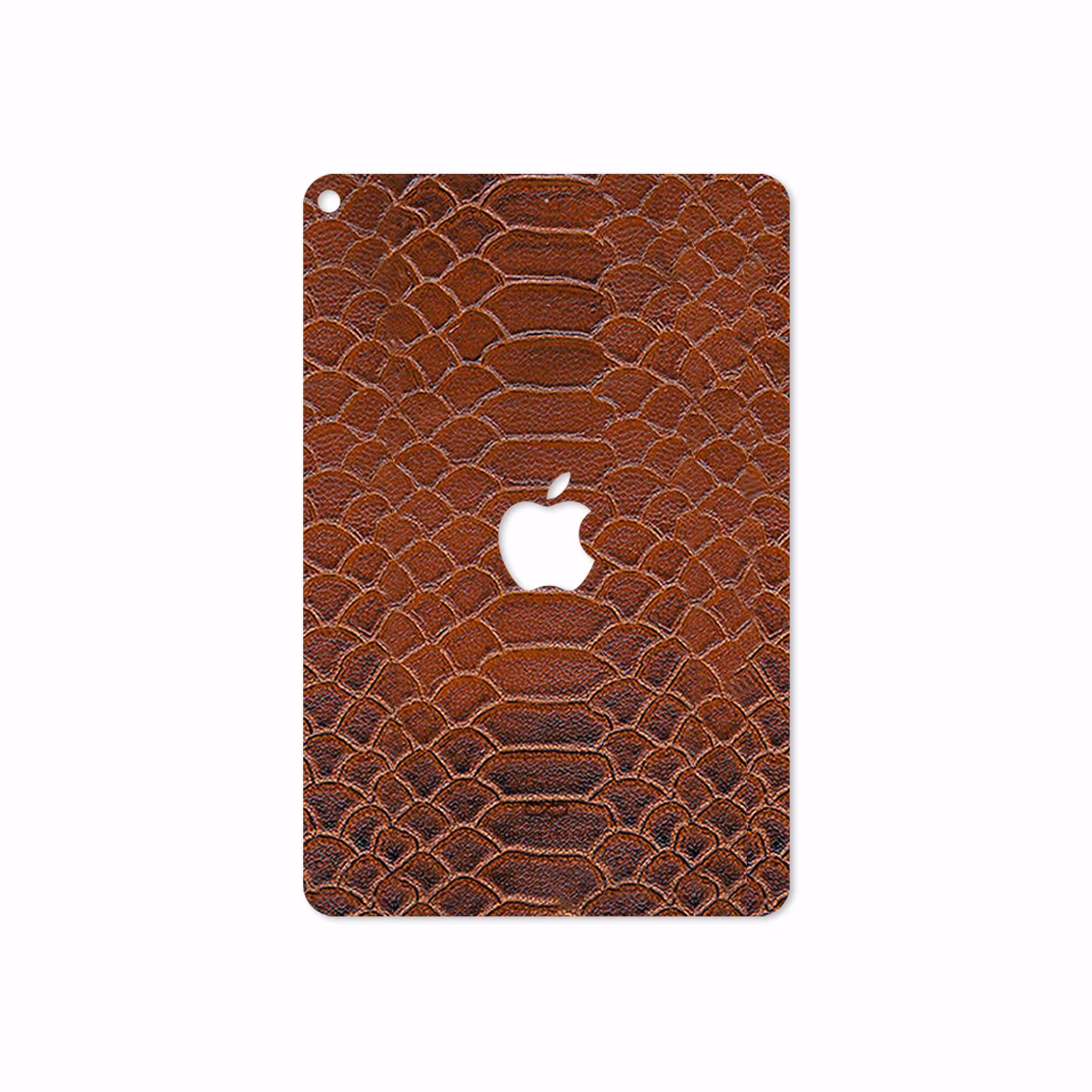 برچسب پوششی ماهوت مدل Brown-Snake-Leather مناسب برای تبلت اپل iPad mini (GEN 5) 2019 A2125