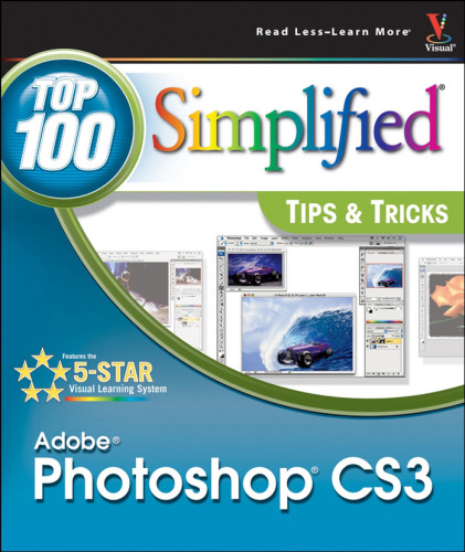 خرید و دانلود نسخه کامل کتاب Adobe Photoshop CS3: Top 100 Simplified Tips & Tricks