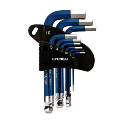 آچار آلن هیوندای مدل HT190 مجموعه 9 عددی