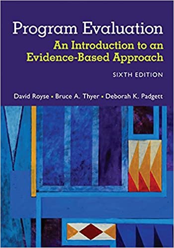 خرید و دانلود نسخه کامل کتاب Program Evaluation: An Introduction to an Evidence-Based Approach (6th Edition) - PDF