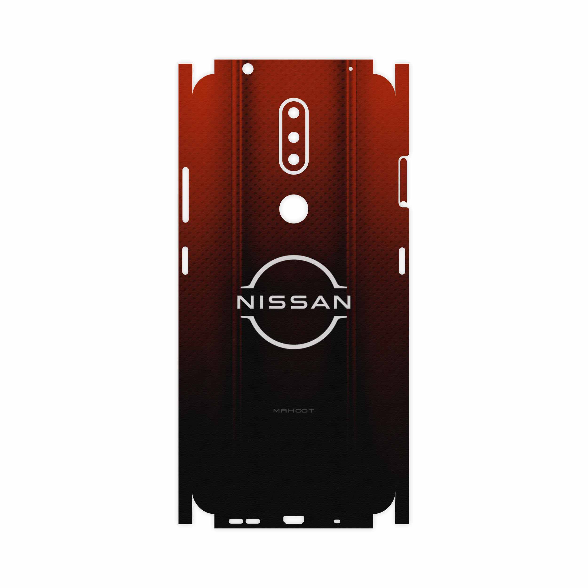 برچسب پوششی ماهوت مدل Nissan-Logo-FullSkin مناسب برای گوشی موبایل نوکیا 2.4