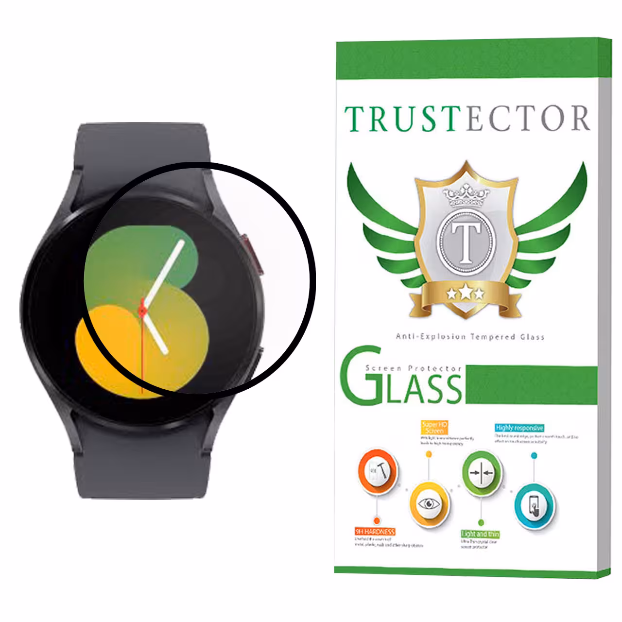 محافظ صفحه نمایش تراستکتور مدل PMTA مناسب برای ساعت هوشمند سامسونگ watch 5 44mm