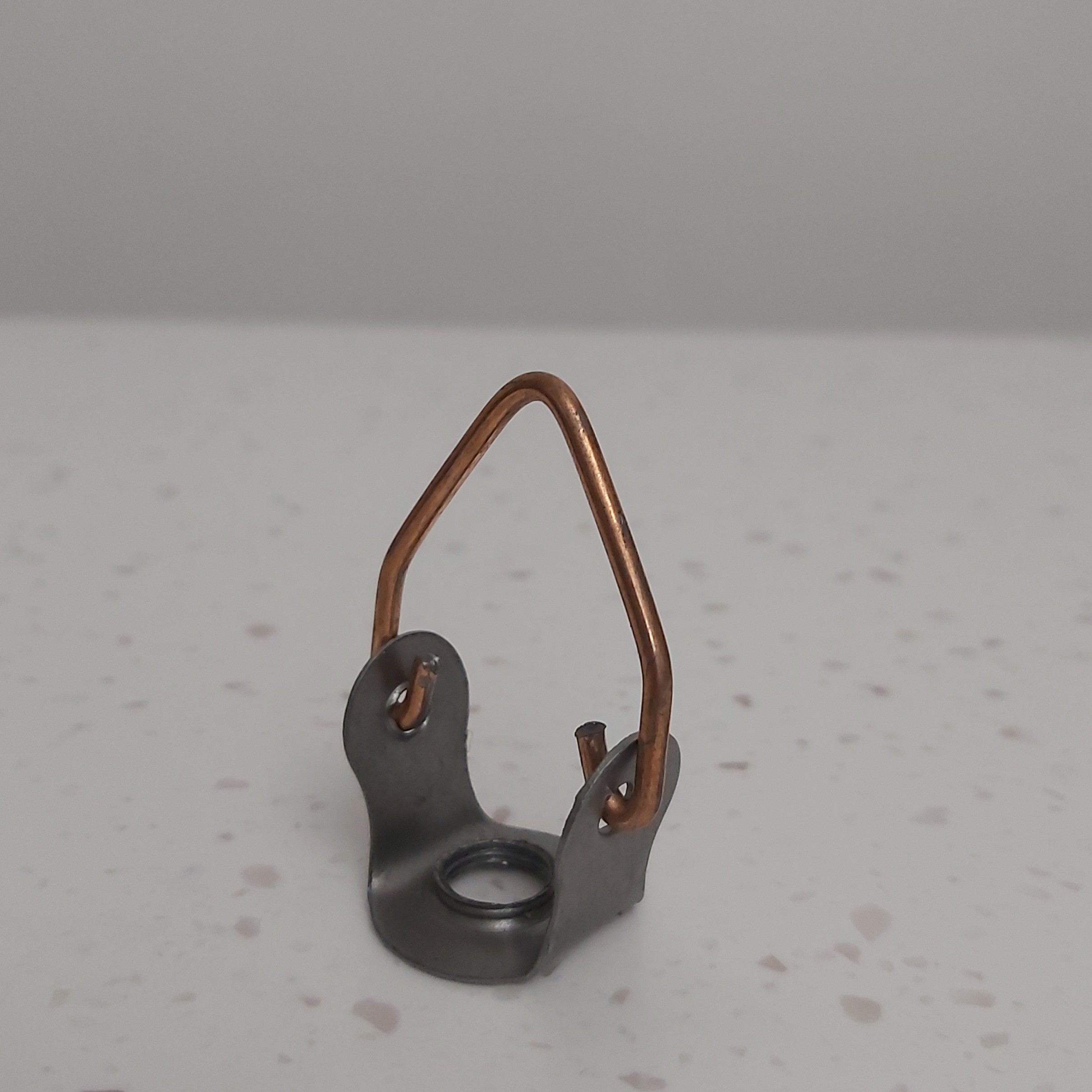 قلاب سیمی بدون آبکاری خام لوازم لوستر برای لاکور 10 بوده (پس کرایه)