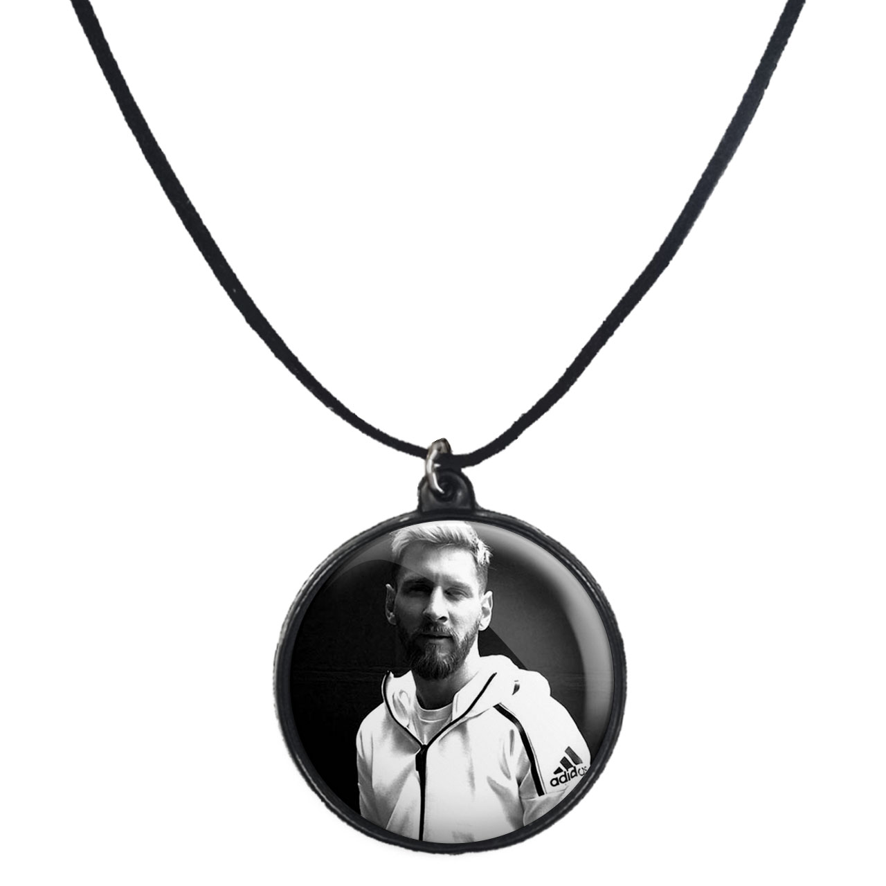 گردنبند پرمانه طرح مسی کد pmb.8661 مدل دو طرفه