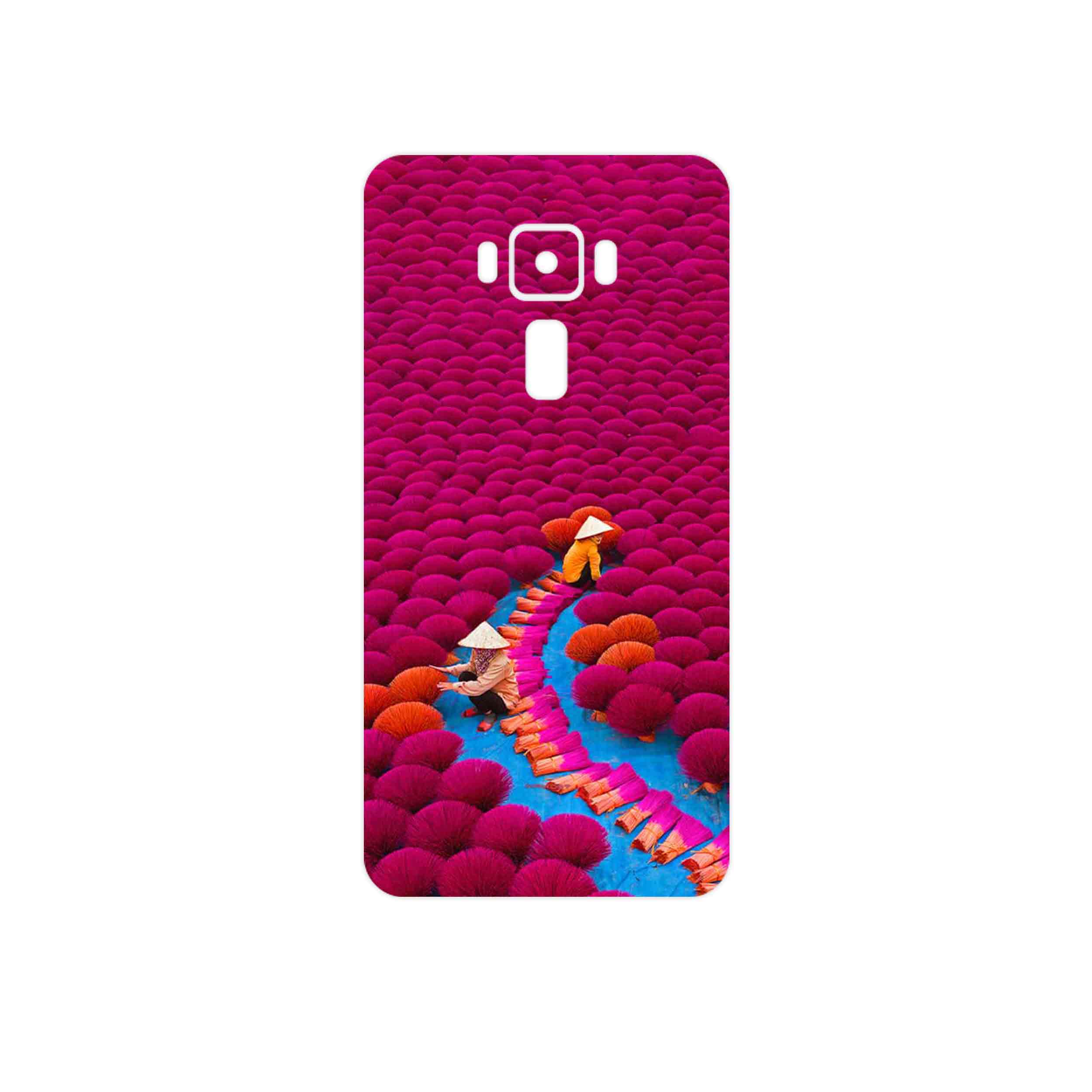 برچسب پوششی ماهوت مدل Vietnam Incense Wood Farms مناسب برای گوشی موبایل ایسوس Zenfone 3 Laser ZC551KL