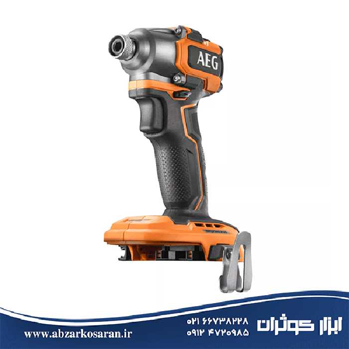 پیچ گوشتی شارژی 18 ولت لیتیومی AEG مدل BSS18SBI-0