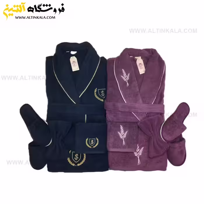 سرویس حوله عروس و داماد 12تکه برند حوله سلین