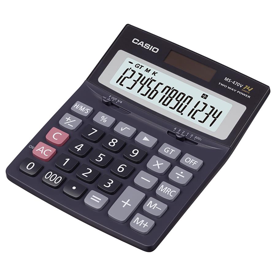 ماشین حساب رومیزی کاسیو مدل MS-470V