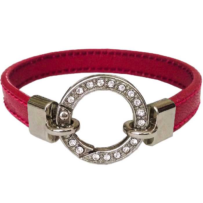 دستبند چرم وارک مدل کامیشا کد rb181