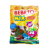 پاستیل ببتو BEBETO مدل میکس 80 گرمی