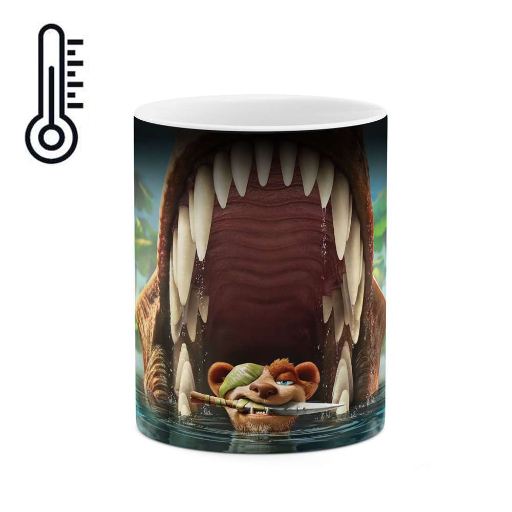 ماگ حرارتی طرح عصر یخبندان مدل mgph01654