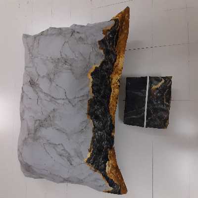 سرویس ملحفه مدل زیپدار آتشفشان  ni07050 کد 90 یک نفره دو تکه