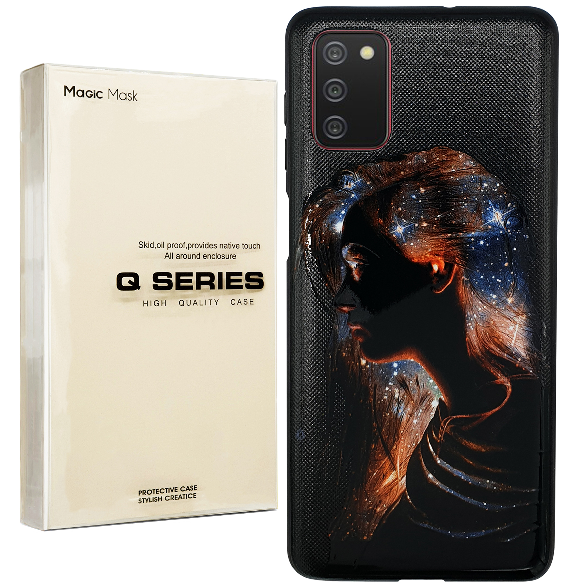 کاور مجیک مسک مدل full colour مناسب برای گوشی موبایل سامسونگ GALAXY A02S