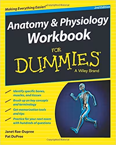 󾕇 دانلود کتاب Anatomy &amp; Physiology Workbook For Dummies, 2nd ed, 2015 - دانلود کتاب های دانشگاهی