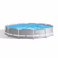 استخر غیربادی اینتکس پیش ساخته فریم دار 26710 INX | طوسی