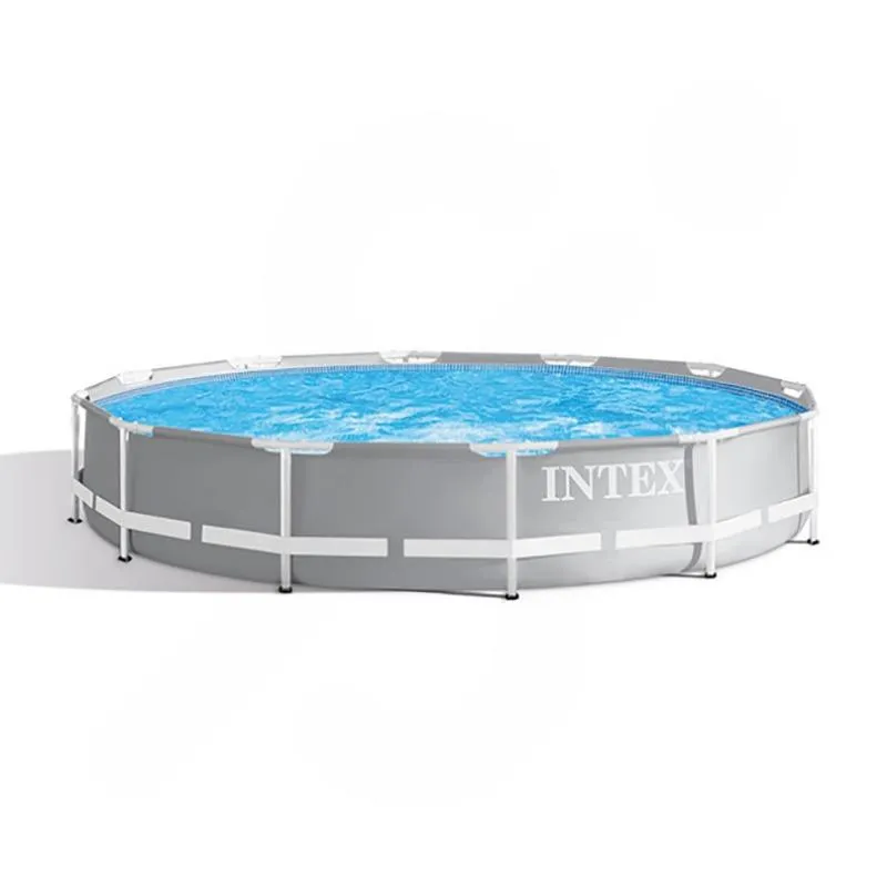 استخر غیربادی اینتکس پیش ساخته فریم دار 26710 INX | طوسی