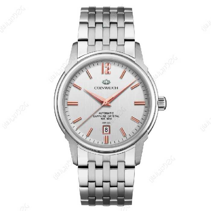 ساعت مچی مردانه کوین واچ (Coinwatch)| مدل C136SWH