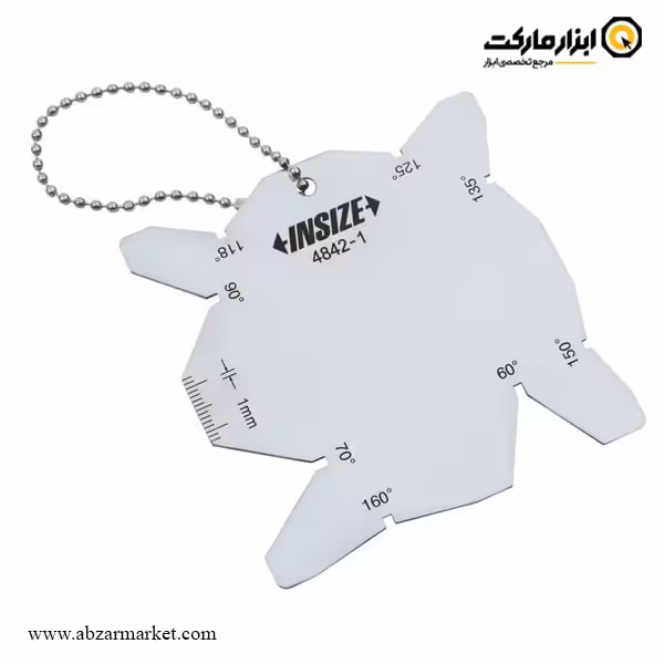 شابلون زاویه سنج مته اینسایز مدل 1-4842