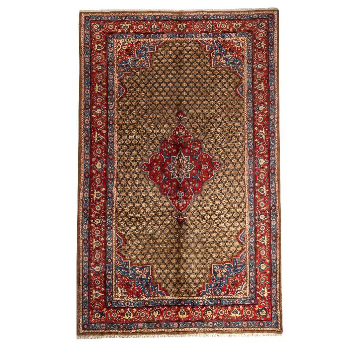 فرش دستبافت شش متری مدل کلیایی کد 38.432