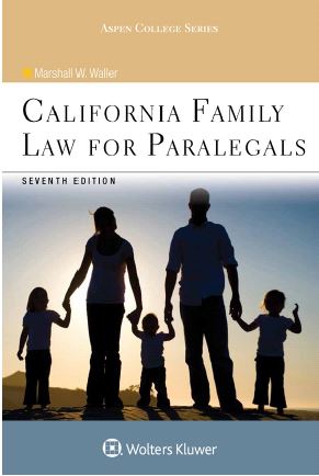 خرید و دانلود نسخه کامل کتاب California Family Law for Paralegals (7th Edition) -   Pdf