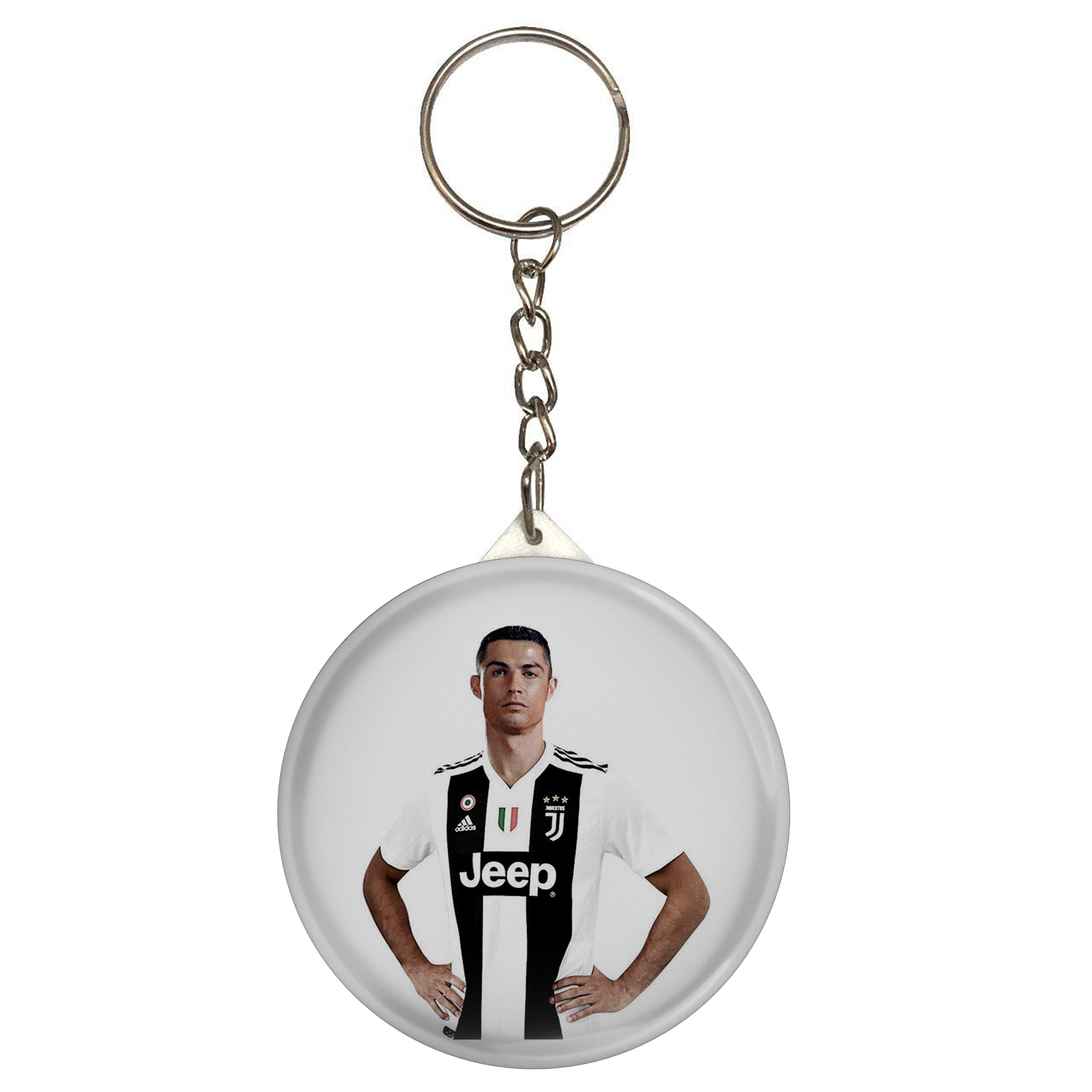 جاکلیدی طرح بازیکن فوتبال یوونتوس ایتالیا کریستین رونالدو CR7 مدل S4392 