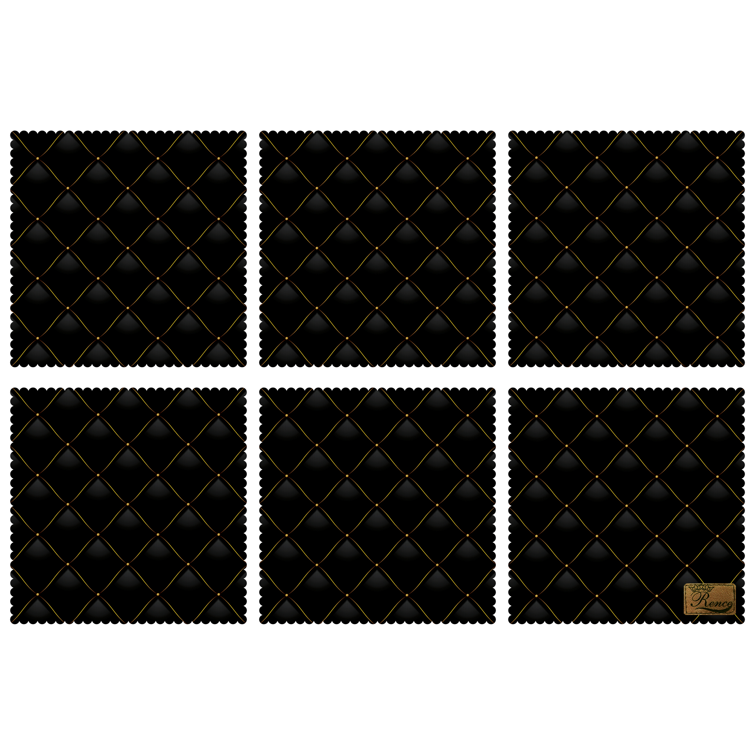 زیربشقابی رنس مدل UU1-42090 بسته 6 عددی